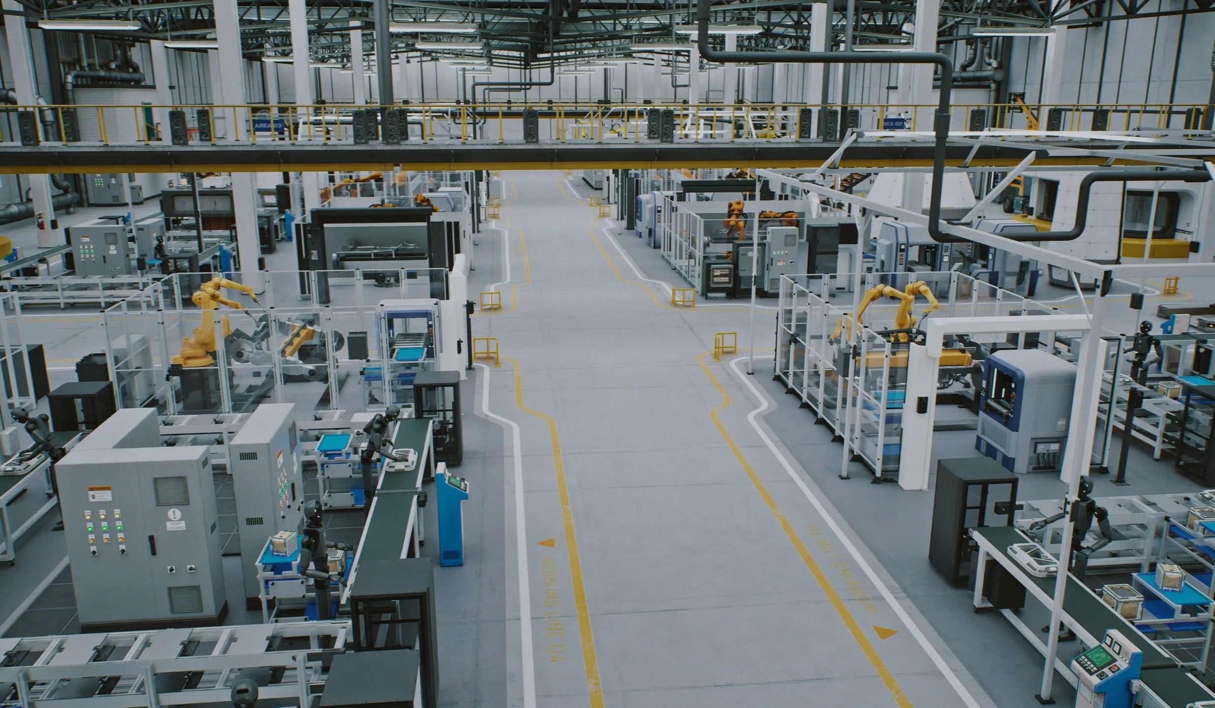Advanced manufacturing production line